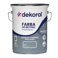 Emalie - Dekoral Farba do betonu Akrylit B szary 5 l - miniaturka - grafika 1