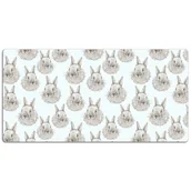 Podkładki na biurko - Podkładka na biurko Króliki szkicowany 120x60 cm, Dywanomat - miniaturka - grafika 1