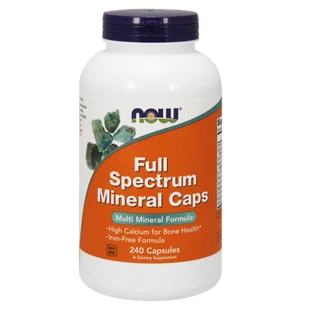 Now® Foods NOW Full Spectrum Mineral, multiminerał, 240 kapsułek - Witaminy i minerały - miniaturka - grafika 1