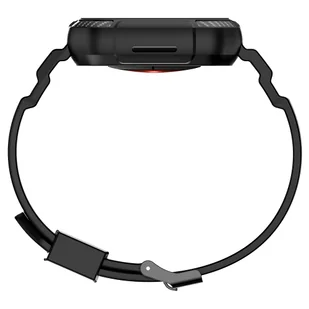Kingxbar CYF537 2w1 pancerne etui Apple Watch SE, 8, 7, 6, 5, 4, 3, 2, 1 (45, 44, 42 mm) z paskiem czarne - Akcesoria do smartwatchy - miniaturka - grafika 8