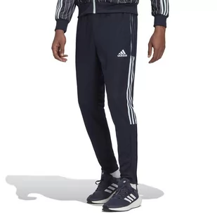 Spodnie adidas Tiro Track HN8058 - granatowe - Adidas - Spodnie sportowe męskie - miniaturka - grafika 1