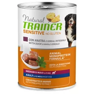 Mokra karma dla psów - Trainer Natural Sensitive No Gluten Adult  - Kaczka i zboża pełnoziarniste, 12 x 400 g - miniaturka - grafika 1