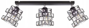 Lampa Wisząca Plafon Sufitowa Żyrandol Kryształki - Lampy sufitowe - miniaturka - grafika 1