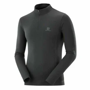 Bluza Salomon Explore Seamless Hz Black - Bluzy sportowe męskie - miniaturka - grafika 1