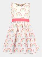 Sukienki i spódniczki dla dziewczynek - Blue Seven Sukienka letnia 734136 X Kolorowy Regular Fit - miniaturka - grafika 1