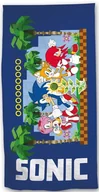 Okrycia kąpielowe dla dzieci - SONIC ręcznik plażowy szybkoschnący 70x140 - miniaturka - grafika 1