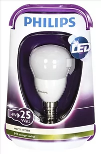 Philips Żarówka LED P45 KULKA E14 4W 929001157501 - Pozostałe oświetlenie - miniaturka - grafika 1