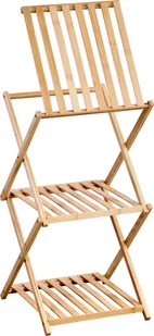 Regał bambusowy z trzema pólkami, 67 cm - Regały - miniaturka - grafika 1