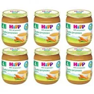 Dania dla dzieci - Hipp Zupka jarzynowa krem po 4. miesiącu zestaw 6 x 125 g Bio - miniaturka - grafika 1