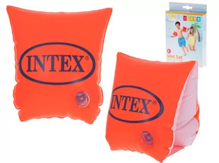 INTEX Motylki rękawki dmuchane do pływania pomarańczowe 2-5 lat - Pływanie - miniaturka - grafika 1