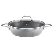Patelnie - Patelnia głęboka z pokrywą z powłoką Qualum Basic Bubble 28 cm AMBITION - miniaturka - grafika 1