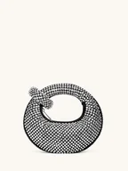 Torebki damskie - JW PEI Torebka "Abakus" w kolorze srebrnym - 19,8 x 17,5 x 7 cm - miniaturka - grafika 1