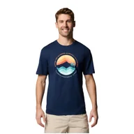 Koszulki sportowe męskie - T-shirt sportowy z krótkim rękawem męski Path Lake II Graphic Tee - miniaturka - grafika 1