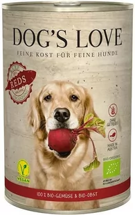 DOG'S LOVE BIO REDS - ekologiczna warzywno-owocowa karma dla psów 400g - Mokra karma dla psów - miniaturka - grafika 1