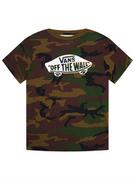 Koszulki dla chłopców - Vans T-Shirt Otw Boys VN000IVE Zielony Classic Fit - miniaturka - grafika 1