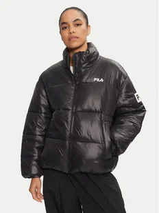 Fila Kurtka zimowa FAW0904 Czarny Regular Fit - Kurtki damskie - miniaturka - grafika 1