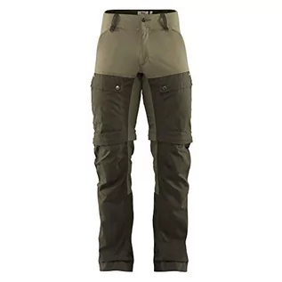 Spodnie damskie - Fjallraven Keb Trousers W spodnie damskie zielony Khaki (Deep Forest/Laurel Green) 32 F89898-Deep Forest-Laurel Green-32 - grafika 1