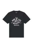 Koszulki męskie - KOSZULKA T-SHIRT MĘSKI WRANGLER 112362790 AMERICANA TEE FADED BLACK 4XL - miniaturka - grafika 1