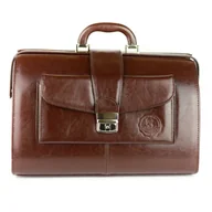 Torebki damskie - 552 Torba lekarska mała-jasny brąz KEMER - miniaturka - grafika 1