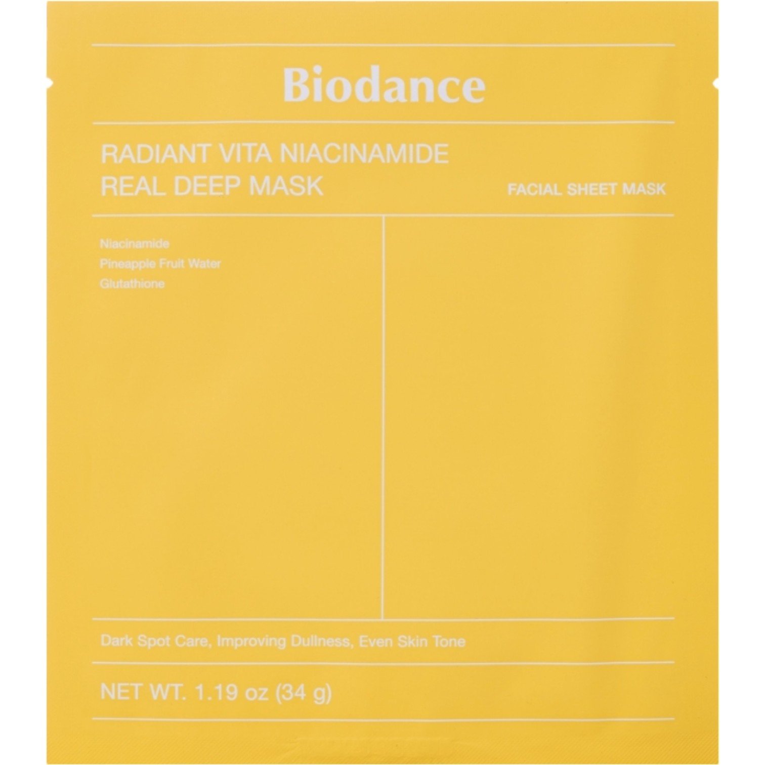 Biodance Radiant Vita Niacinamide Real Deep Mask