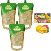 Syropy i koncentraty owocowe - Purena Koncentrat lemoniady mango-cytryna na 6l Zestaw 3 x 1 kg - Żywność - miniaturka - grafika 1