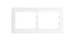 Legrand Sistena Life Ramka 2krotna Z POLEM OPISOWYM POZIOMA 771014 - Klawisze i ramki - miniaturka - grafika 1