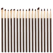 Pędzle do makijażu - Many Brushes Sharp&Simple Zestaw 17 precyzyjnych pędzli do makijażu - miniaturka - grafika 1