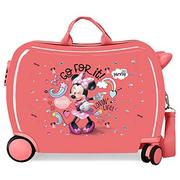 Walizki - Disney Minnie Lovin Life walizka dziecięca, różowa, 50 x 39 x 20 cm, sztywne zamknięcie na kombinację ABS, 34 l, 1,8 kg, 4 kółka, bagaż podręczny, różowa walizka dla dzieci, Rosa, walizka dla dzieci - miniaturka - grafika 1