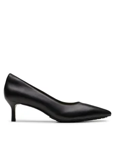 Clarks Szpilki Adela Court 26179296 Czarny - Czółenka - miniaturka - grafika 1