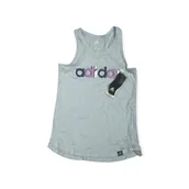 Koszulki dla dziewczynek - Koszulka dziewczęca na ramiączkach ADIDAS S 7/8 - miniaturka - grafika 1