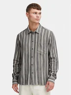 Koszule męskie - Solid Koszula 21108155 Niebieski Regular Fit - miniaturka - grafika 1