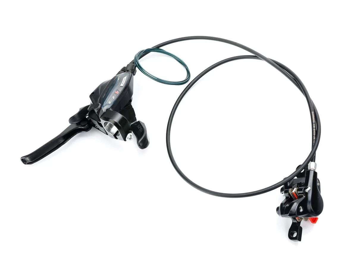 Shimano EF505/MT200 Hamulec tarczowy Przednie koło, black 2020 Hamulce tarczowe SH000004884