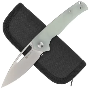 Nóż składany Sencut Mims Natural G10, Satin 9Cr18MoV (S21013-2) - Noże - miniaturka - grafika 4