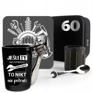Zestaw Prezentowy dla Złotej Rączki - na 60 urodziny - prezent dla fachowca - Księgarnia OUTLET - miniaturka - grafika 1