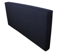 Pokrowce na materace - POKROWIEC NA MATERAC PIKOWANY CZARNY POKROWIEC NA MATERAC PIKOWANY CZARNY 100x200x25 - miniaturka - grafika 1