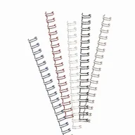 Artykuły biurowe - Grzbiet drutowy 3:1 8mm OPUS O.WIRE  BIAŁY 100szt. /3A08BIA100/ - miniaturka - grafika 1