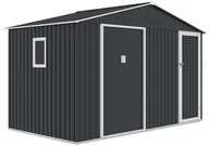 Altany ogrodowe - Domek Gospodarczy Falcon 340X194Cm Cold Grey - Hardmaister - miniaturka - grafika 1