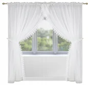 Firany - Firana Gotowa Marsylia 500x250 Firana 5-cio metrow - miniaturka - grafika 1