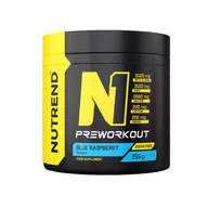 Aminokwasy - NUTREND N1 Pre Workout - 255g - Blue Raspberry - Odżywki około treningowe - miniaturka - grafika 1