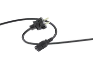 Kable komputerowe i do monitorów - Kabel zasilający ISY ICP-5001 2.5m Czarny - miniaturka - grafika 1