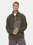 Odzież trekkingowa męska - adidas Polar Terrex XPLORIC IN0011 Zielony Regular Fit - miniaturka - grafika 1