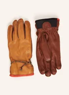 Rękawiczki - Hestra Skórzane Rękawiczki Wakayma braun - miniaturka - grafika 1