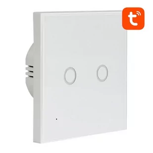Włącznik Światła WiFi NEO NAS-SC02WE Podwójny - Systemy inteligentnych domów - miniaturka - grafika 1