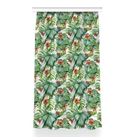 Zasłony - Zasłona do salonu dekor 150x260 Hawajskie liście, Fabricsy - miniaturka - grafika 1