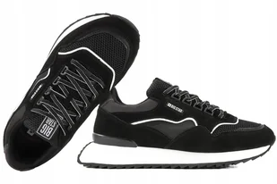 Big Star NN174321 906 Buty Sportowe Sneakersy Męskie czarne - Sneakersy męskie - miniaturka - grafika 1