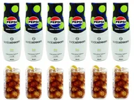 Syropy i koncentraty owocowe - 6x SYROP KONCENTRAT SODASTREAM PEPSI MAX LIME LIMONKA 9L NAPOJU Z 440ML - miniaturka - grafika 1