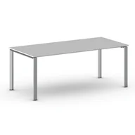 Stoły i stoliki do biura - B2B Partner Stół konferencyjny INVITATION 2000 x 900 x 750 mm, szary 499223 - miniaturka - grafika 1