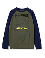 Bluzy dla chłopców - LEGO Bluza chłopięca Mw Ninjago, 847 Green, 98 cm - miniaturka - grafika 1