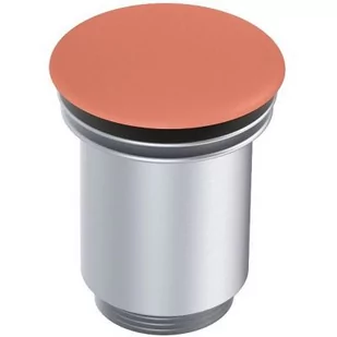Elita Terra korek umywalkowy do umywalki klik-klak bez przelewu pink mat 168748 - Korki do umywalek - miniaturka - grafika 1