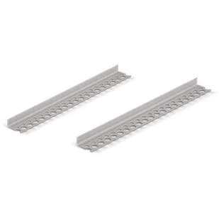 Półnarożnik aluminiowy 11 x 20 mm 2,5 mb - Listwy i profile - miniaturka - grafika 1